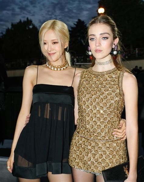 talia ryder and rosé blackpink